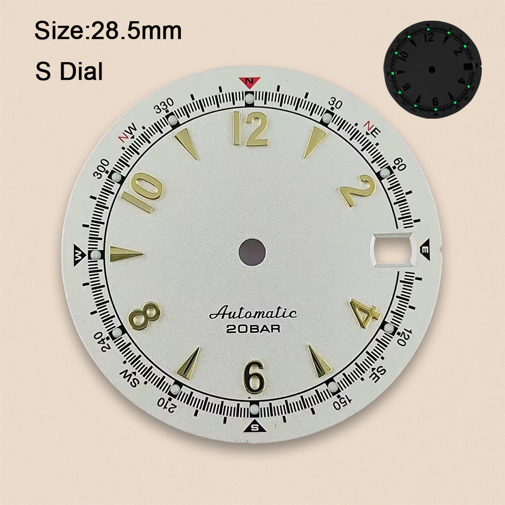 Nh35 Dial S Logo 28,5mm reloj  - Bronze Case Watch reseña y precio