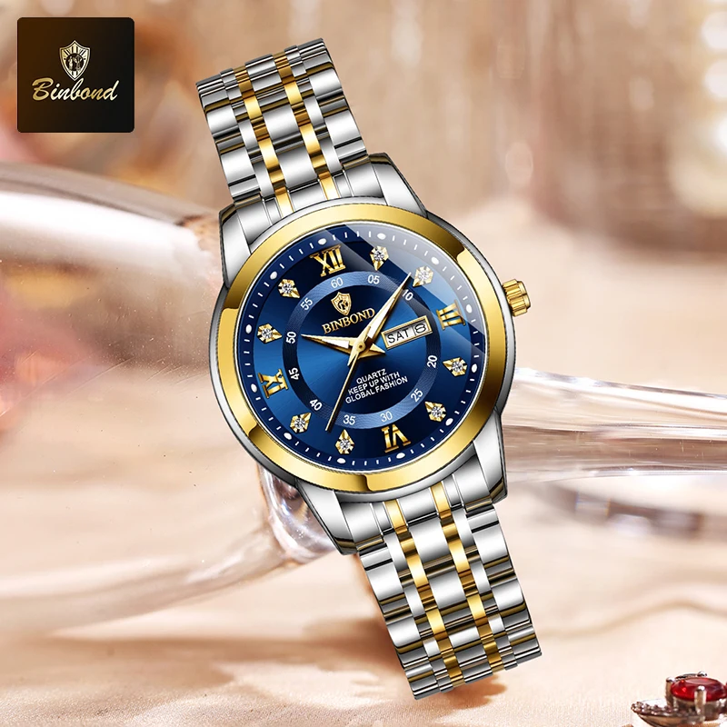 BINBOND B7169, relojes de cuar - Luxury Watch Exhibition reseña y precio