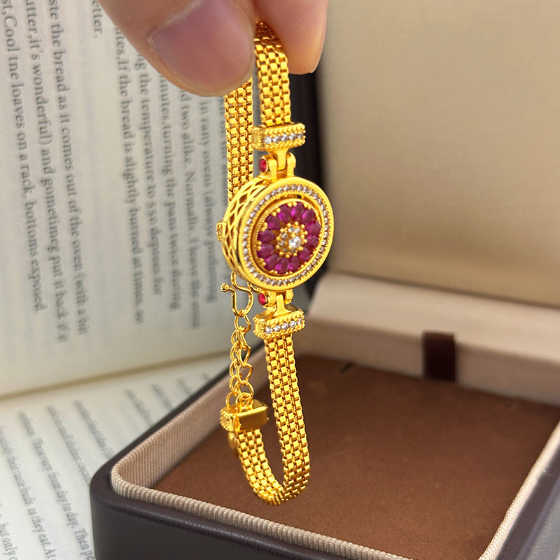 Reloj Pulsera de Lujo con Incr - Compass Watch Luxury reseña y precio