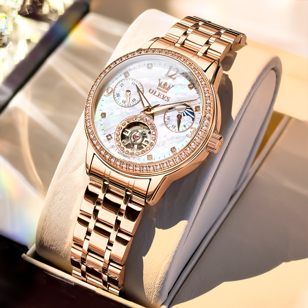 Relojes OLEVS para mujer, marc - Luxury Watch Box reseña y precio