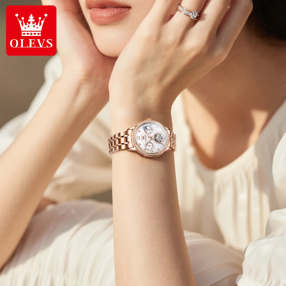 Relojes OLEVS para mujer, marc - Luxury Watch Box reseña y precio