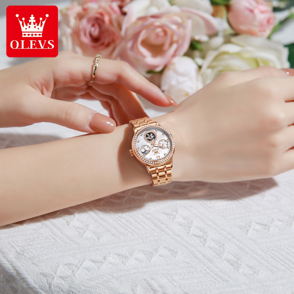 Relojes OLEVS para mujer, marc - Luxury Watch Box reseña y precio