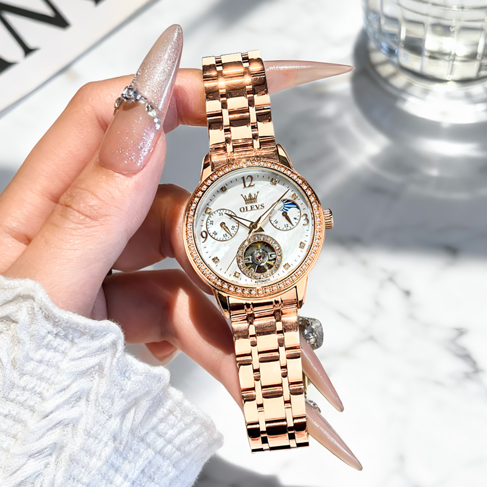 Relojes OLEVS para mujer, marc - Luxury Watch Box reseña y precio