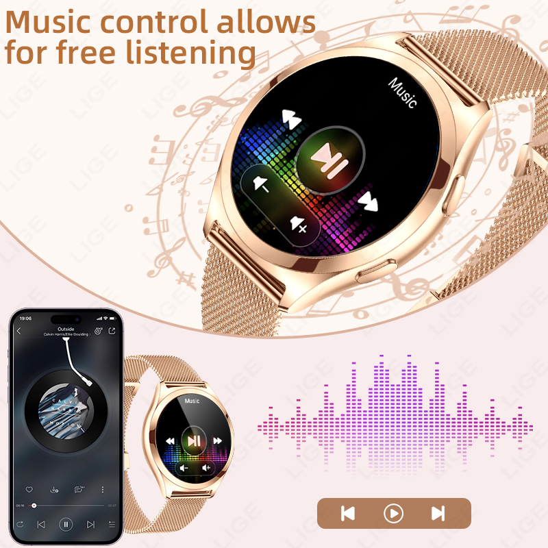 Reloj inteligente LIGE de lujo - Compass Watch Luxury reseña y precio