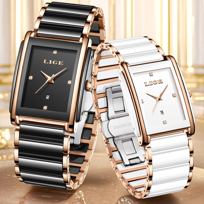 Relojes LIGE elegantes a la mo - Luxury Watch Packaging Box reseña y precio