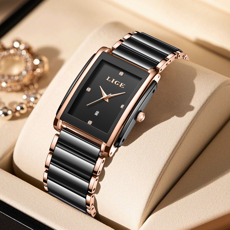 Relojes LIGE elegantes a la mo - Luxury Watch Packaging Box reseña y precio