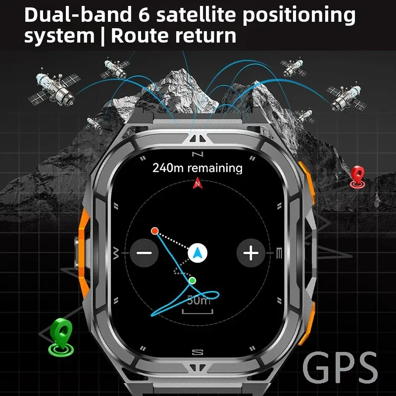Reloj Inteligente AMOLED de Lu - Compass Watch Luxury reseña y precio