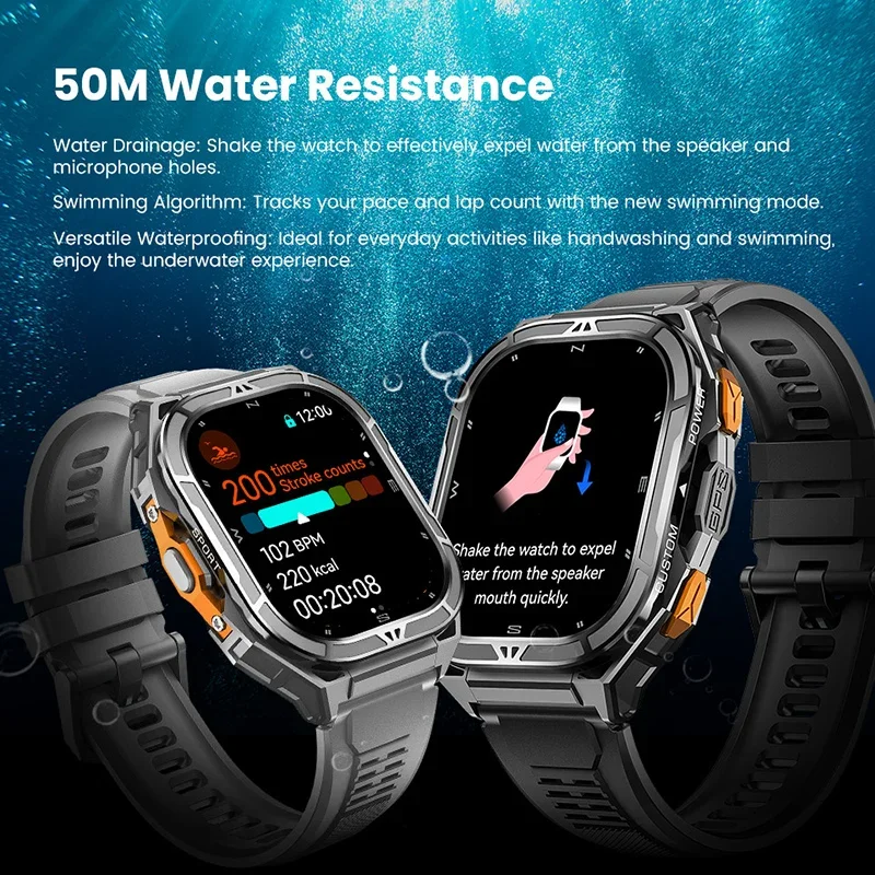 Reloj Inteligente AMOLED de Lu - Compass Watch Luxury reseña y precio
